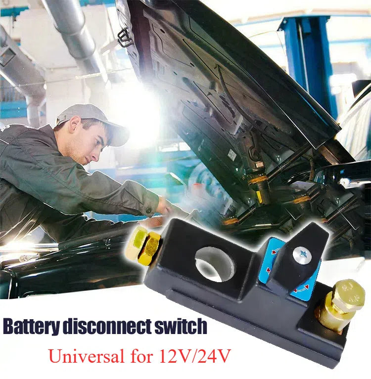 💥Reduce cu 50%【2/4 butoane】🔥Comutator pentru deconectarea bateriei de la 12V/24V cupru pur - 3887749