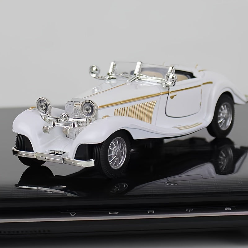 1:28 Mașină clasică din aliaj de epocă 500K Model Machine-3894628