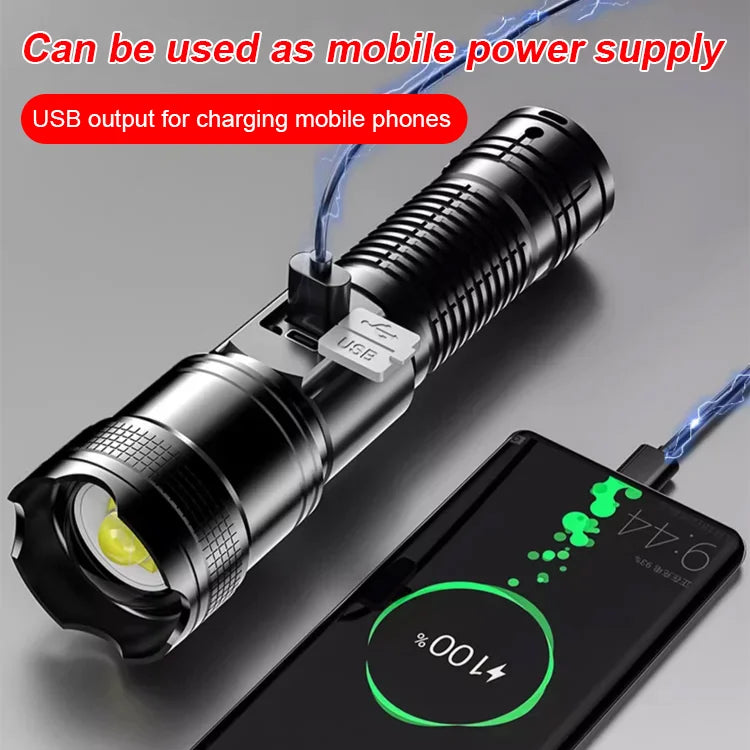 ✨️【Kup jedną, drugą dostaniesz gratis】🔦🔦Nowa zewnętrzna latarka patrolowa, mocna latarka, długi czas użytkowania