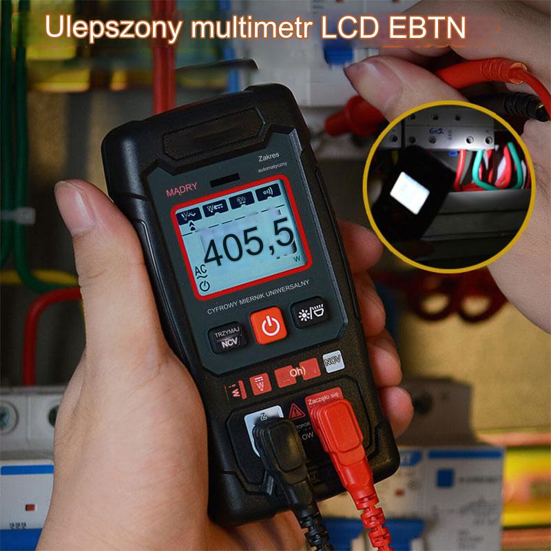 ⚡⚡AN109 cyfrowy, w pełni automatyczny multimetr domowy o wysokiej dokładności, inteligentnym zabezpieczeniem przed poparzeniem, wsparciem elektryka-3879005