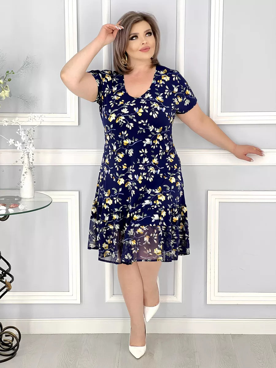 💟【S-5XL】👗Nowa modna sukienka, klasyczny design, elegancka i prosta