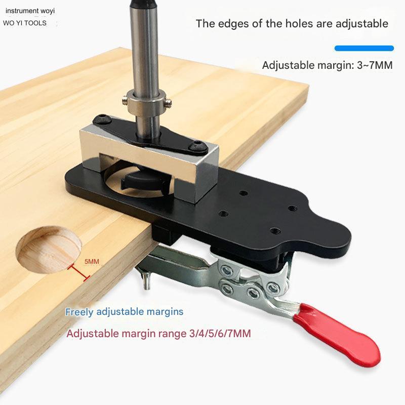 【🔥1 zestaw 6 sztuk】Narzędzie do otwierania otworów na zawiasy do drewna. Lokalizator otworów na zawiasy drzwi szafy 35 mm