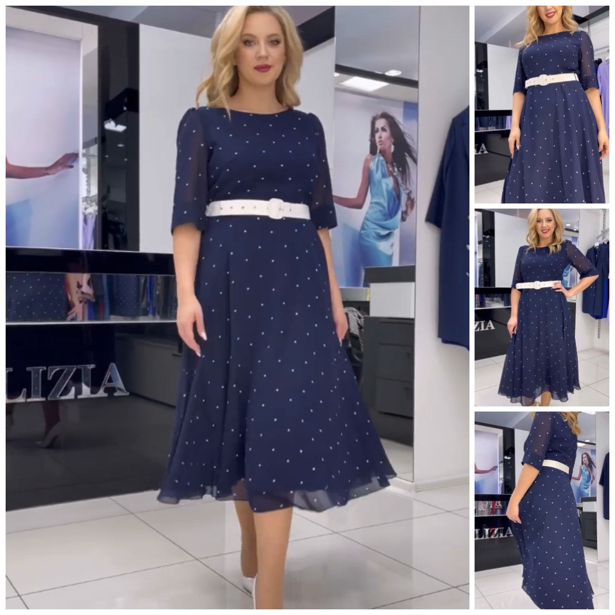 【S-5XL】❤️2025 nowa elegancka sukienka wiosenna-3894738