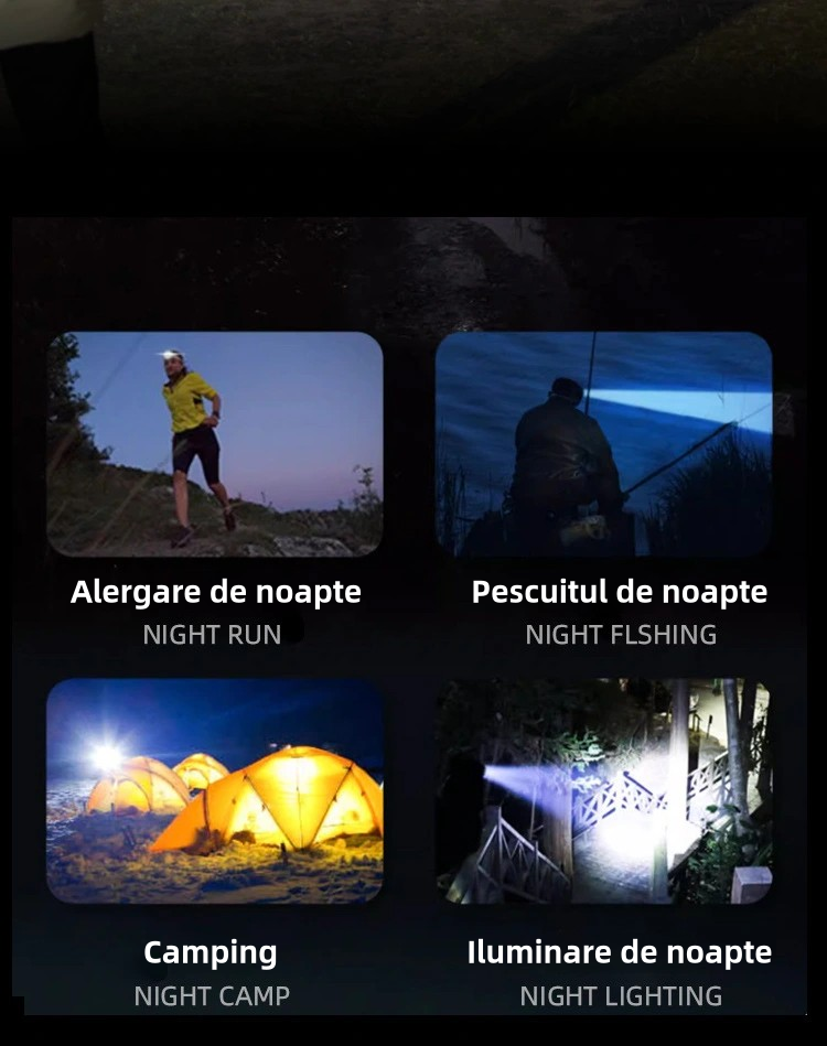💥【50% REDUCERE!!】🌟💡Magazin cu inducție LED cu încărcător USB inteligent-3887731