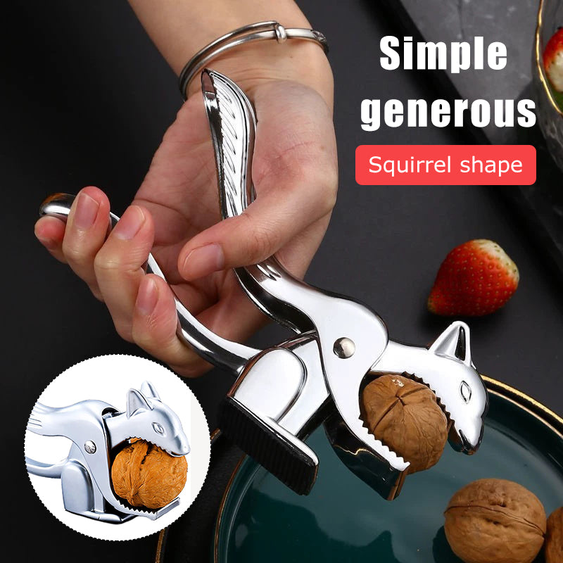 【Kup 1, dostaniesz 1】🌰Dziadek do orzechów w kształcie wiewiórki Wielozadaniowy dziadek do orzechów pekan Szczypce do orzechów Narzędzia do łuskania orzechów 3856169