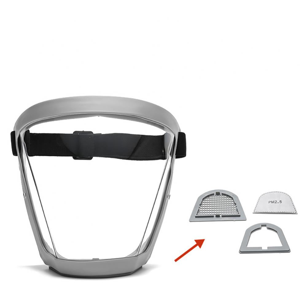 🔥【Cahă de 1 foaie】 Mască de protecție transparentă pentru prevenirea reacțiilor alergice, confort, sistem respirator și rezistență respiratorie la elemente-3890376