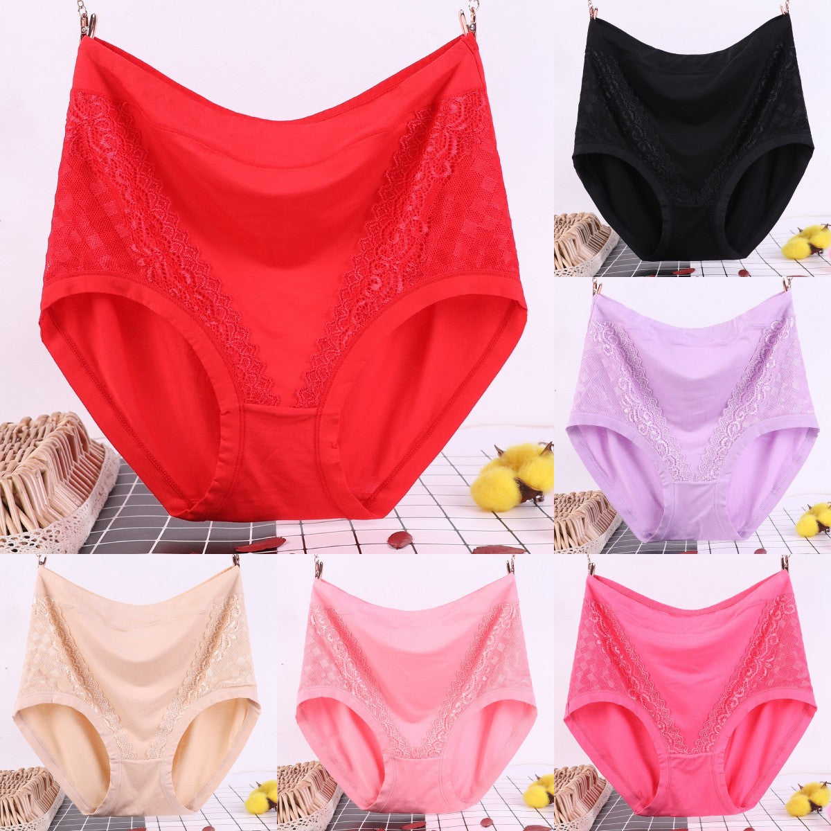 đ„đ (6/12 sztuk) Ostatni dzieĆ - 50% zniĆŒki - Antybakteryjna bielizna modelujÄ
ca brzuch z wysokim stanemđ„°