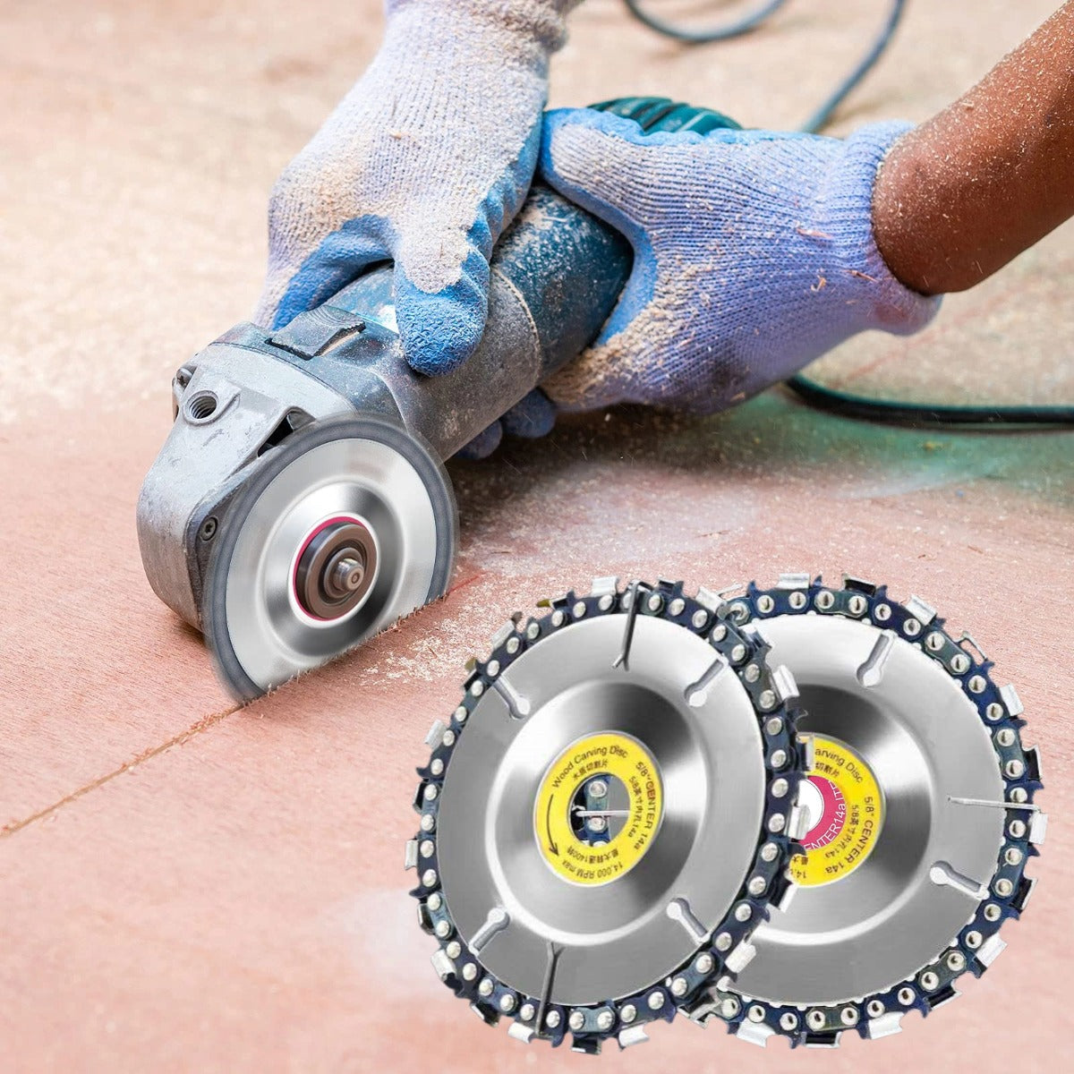 【Kup 2, otrzymaj 2 za darmo】 4-calowa wielofunkcyjna tarcza do szlifierki kątowej-3881530