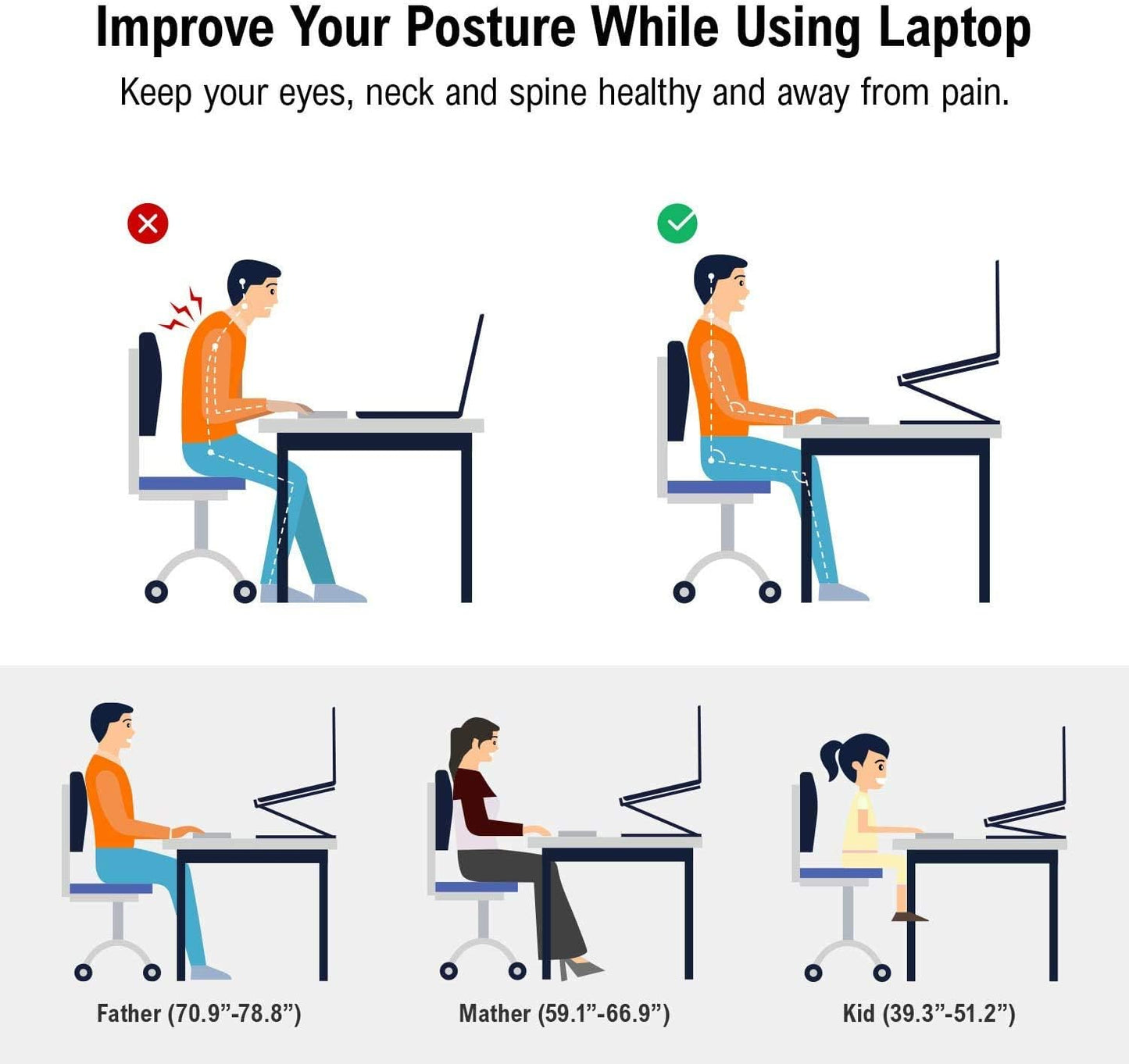 💻Podstawka pod laptopa Obrotowa podstawka ze stopu aluminium ze stopu aluminium-3878947