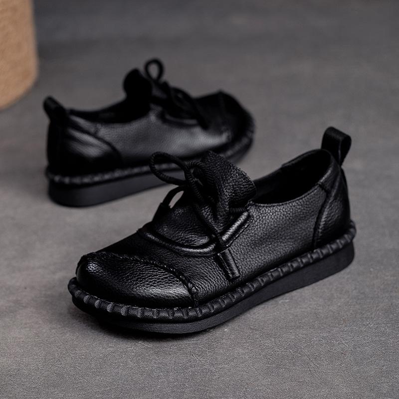 【35-40】Wysokiej jakości ręcznie robione buty z miękkiej skóry