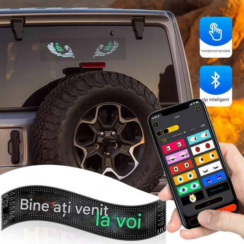 💡🎫 Ultracienki i elastyczny, miękki ekran samochodowy LED-3878873