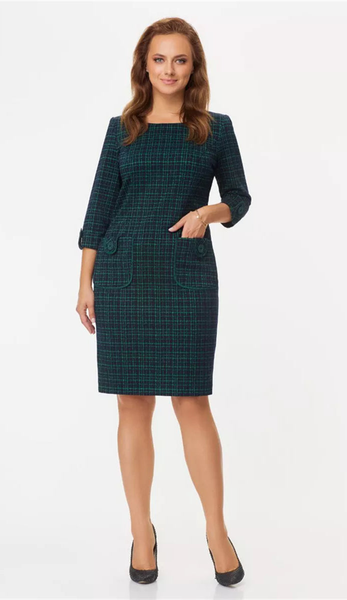 ✨👗【S-5XL】2025 nowa moda i elegancka, smukła sukienka, modna i retro, uniwersalna