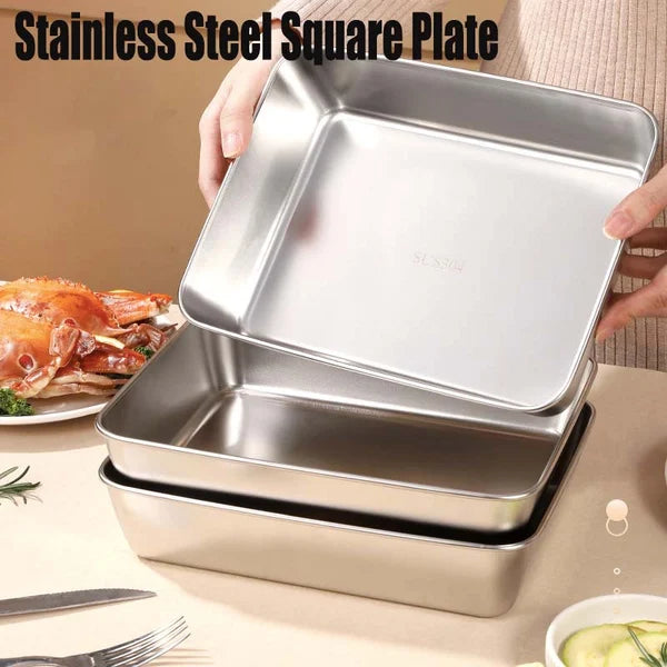 (4/8 bucati)🥩🥙Finisaj blană pe oțel inoxidabil + capac(Material pe oțel inoxidabil 304)-3888606