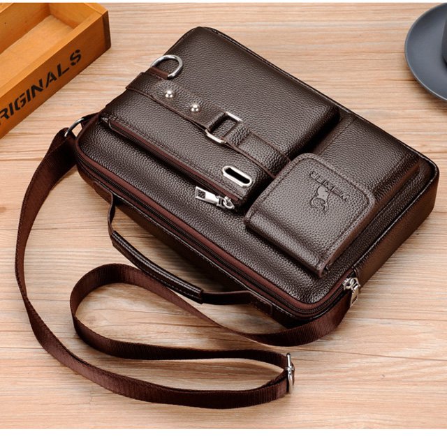 【🔥HOT SALE】🤵🤵 Modna i wysokiej klasy torba na ramię dla mężczyzn-3883025