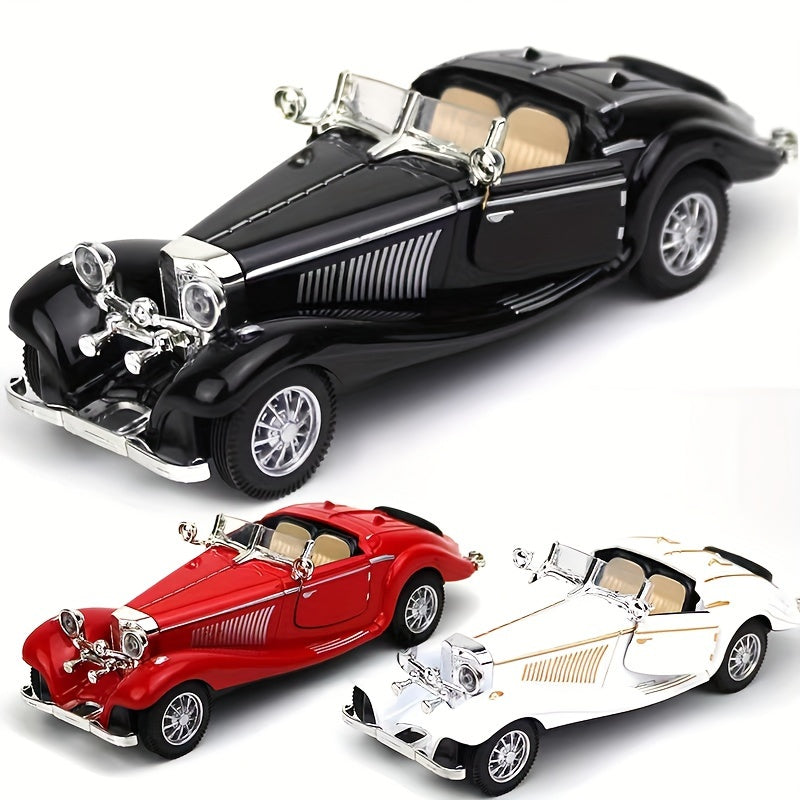 1:28 Mașină clasică din aliaj de epocă 500K Model Machine-3894628