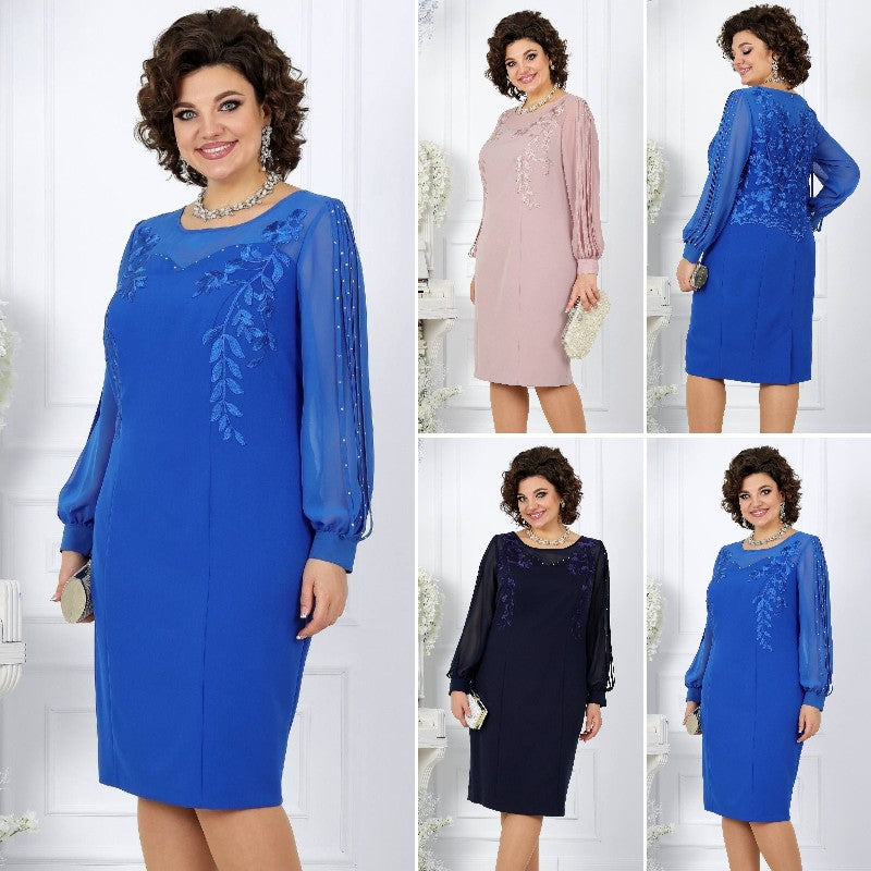 【🏆Najlepiej sprzedające się produkty】😍【Kup 1, a 1 otrzymasz gratis】🔥【S-5XL】2024 nowa, jesienna i zimowa, elegancka i wygodna koronkowa sukienka