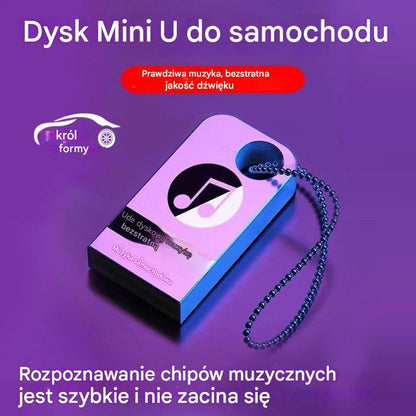 🚗🎵🎵【Music U Disk】 Zawiera 8000 utworów, 600 MV, efekty dźwiękowe 6D-3846465