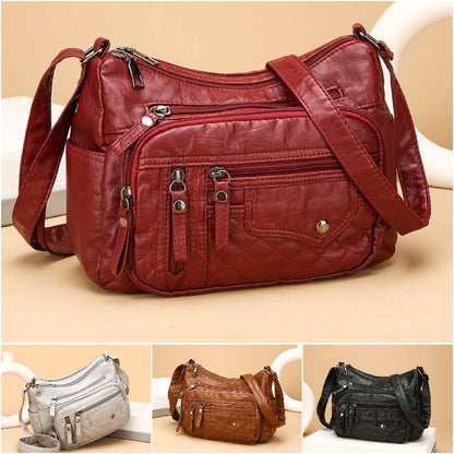 💥👜2025 nowa duża skórzana torba na ramię/torebka crossbody z miękkiej skóry