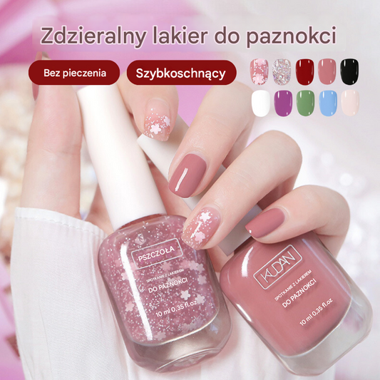 【5/10 kolorów】💅🌈Zmywalny lakier do paznokci, który nie wymaga pieczenia i szybko schnie-3886438