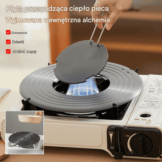 🔥【HOT SALE】 🍳Płyta przewodząca ciepło do kuchenki domowej (nadaje się do gotowania, przygotowywania zup, rozmrażania składników, chroni garnek przed spalonym czarnym kawałkiem)-3870044