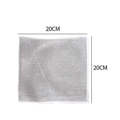 [Ofertă specială pentru 20 de bucăți]😘💪Lavetă puternică de curățat plasă cu detergent de vase-3897148
