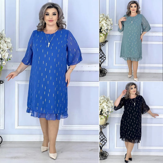 Nowy styl 2025💖【S~5XL】Elegancka i modna sukienka 3899945
