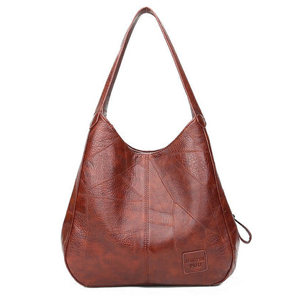 💖👜💖 【Wiosenne nowości】 Cienka skórzana torba na ramię, nowy styl, duża pojemność, odpowiednia