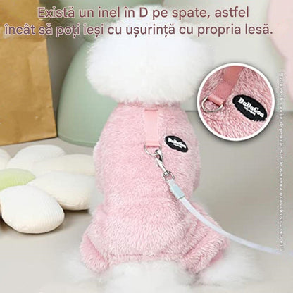 🐶Kup 1, a 1 otrzymasz gratis🐶Elastyczny polarowy kombinezon dla zwierząt ze sznurkiem 3850535