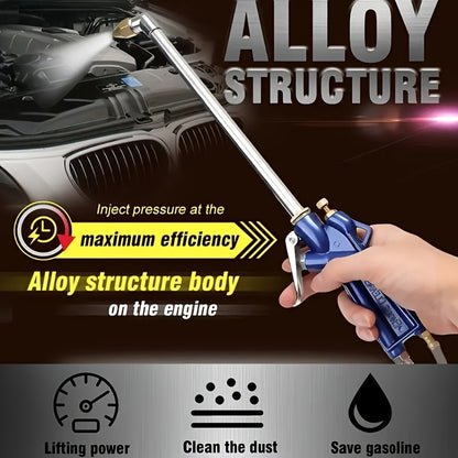 🔥 【30%OFF！！！】 💦🚙Pneumatyczny pistolet do czyszczenia silnika z wężem 1M