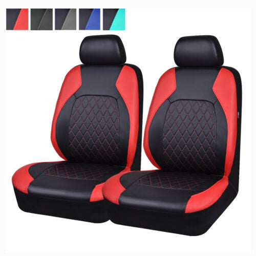 【50% zniżki】🚗🚗Uniwersalny zestaw pokrowców na siedzenia samochodowe z miękkiej skóry-3885321