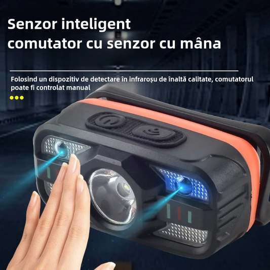 💥【50% REDUCERE！！】🌟💡Magazin cu inducție LED cu încărcător USB inteligent-3887731 