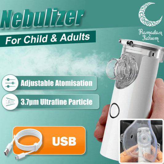💥Kup 1 dostać 1 za darmo💥Przenośny nebulizator z siateczką dla dzieci i dorosłych-3868503